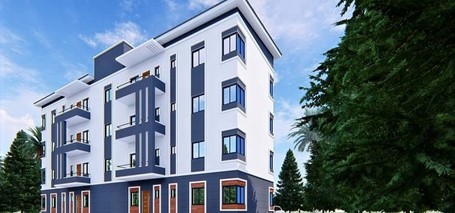 2 bedroom block of flats